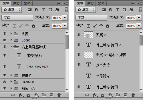 網(wǎng)站設(shè)計師團(tuán)隊(duì)合作意識對比圖